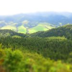 Widok z góry Wysokiej - strona słowacka