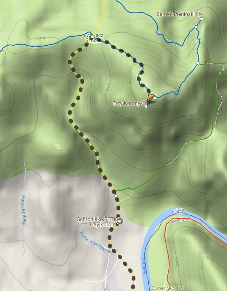 Trzy Korony Szczyt Pogoda Mapa Widok Pieniny Na Weekend